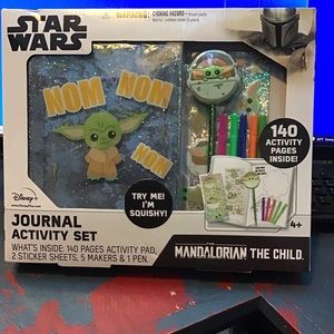 Star Wars (The Mandalorian The Child)Journal Activities set-140 Activity Pages
